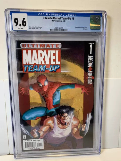 Ultimate Marvel Team-Up #1, April 2001, Spider-Man & Wolverine *CGC 9.6*