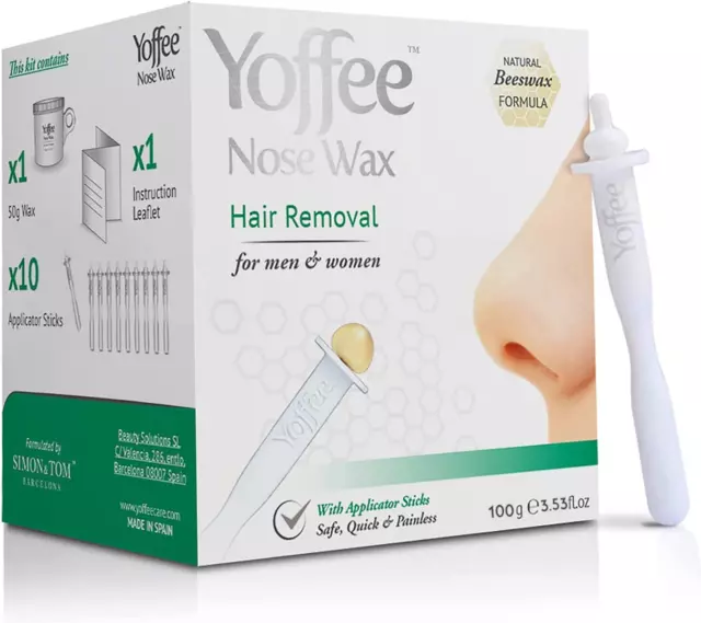 Original Nez De Yoffee Nose Wax Le Kit De Cire Pour Hommes Et Femmes - Cire Épil 2