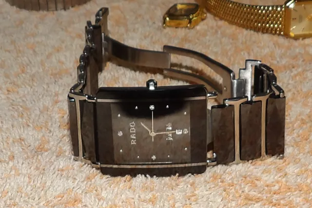 RADO JUBILE OROLOGIO da uomo quadrante nero quarzo 160.0282.3 EUR
