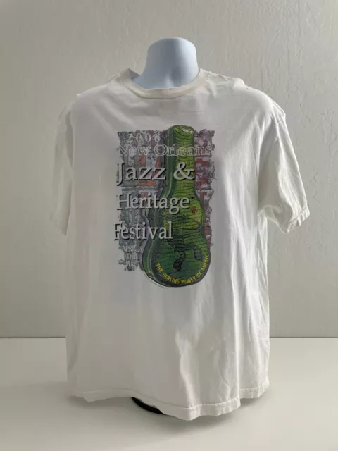 New Orleans 2006 Jazz & Heritage Festival Fest Short Sleeve T-Shirt Tee Size XL