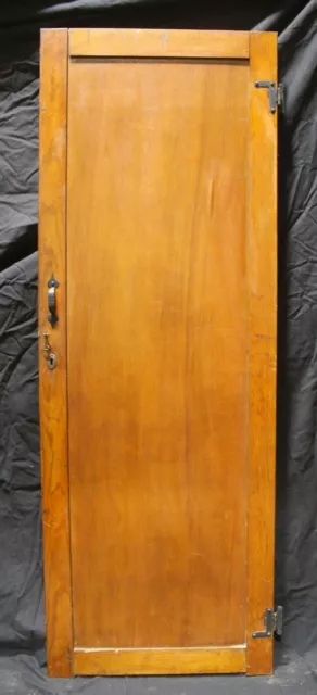 22"x63 Antique Vintage Old SOLID Wood Wooden Interior Cabinet Pantry Closet Door