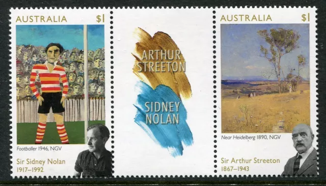 2017 Arthur Streeton & Sidney Nolan - Gutter Pair