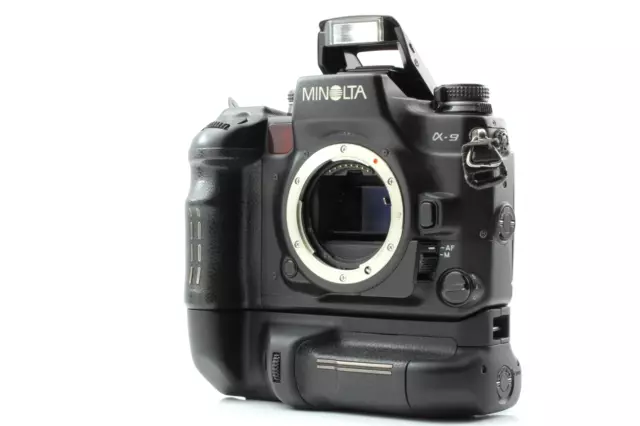 READ [N MINT VC-9 DM-9] Minolta α9 a9 Alpha Maxxum Dynax Film Camera Body JAPAN