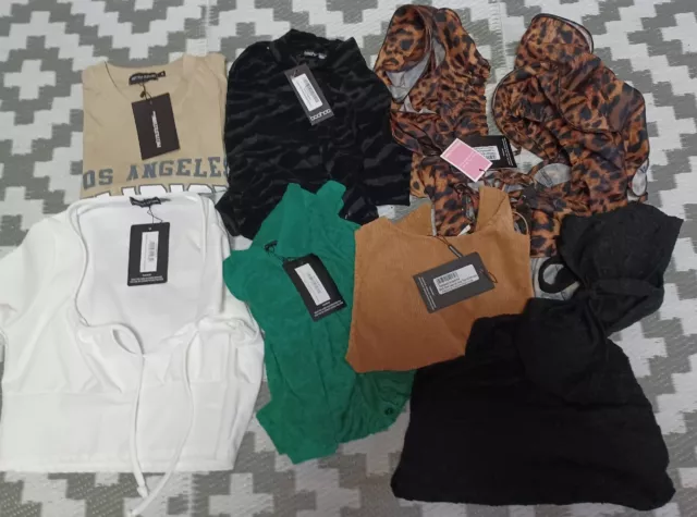 Womens Clothes Bundle Wholesale Joblot Size 10-12 (7 items)