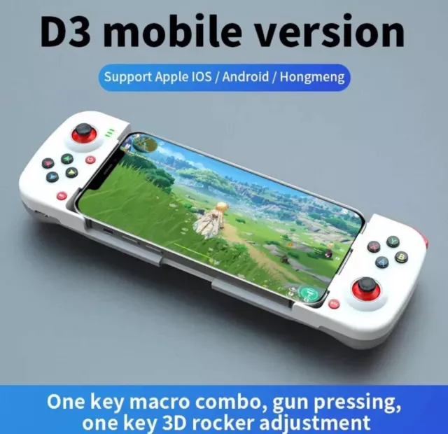 Wireless Game Controller for iPhone Android PC Switch Bluetooth Mobile Gamepad 3