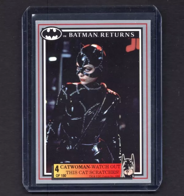 MICHELLE PFEIFFER 1992 Dynamic BATMAN Returns Catwoman Movie Trading Card #4