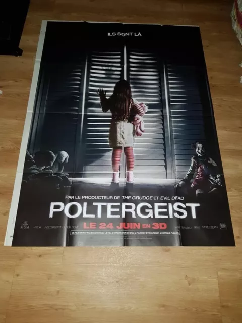 Affiche de cinéma d'époque du film: POLTERGEIST de 2015 (120x160cm)