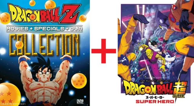 DVD ANIME ~ DOUBLÉ ANGLAIS ~ Dragon Ball Z ~ Films + Spécial + Collection OVA ~ CADEAU GRATUIT