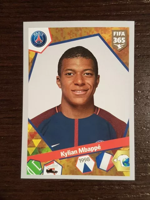 Figurinha Do Craque Mbappe, Uefa 2017/2018 Iniciante