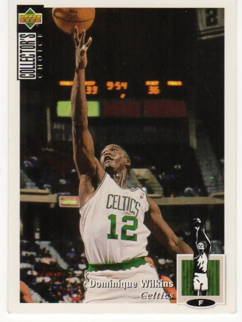 figurina CARD BASKET NBA 1993/94 NEW numero 247 DOMINIQUE WILKINS