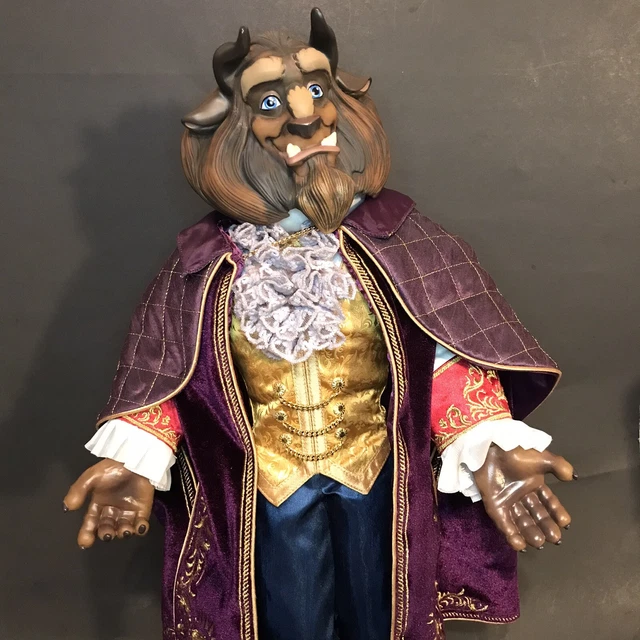 17” Disney Limited Edition Doll Designer Platinum Beauty the Beast Prince Barbie