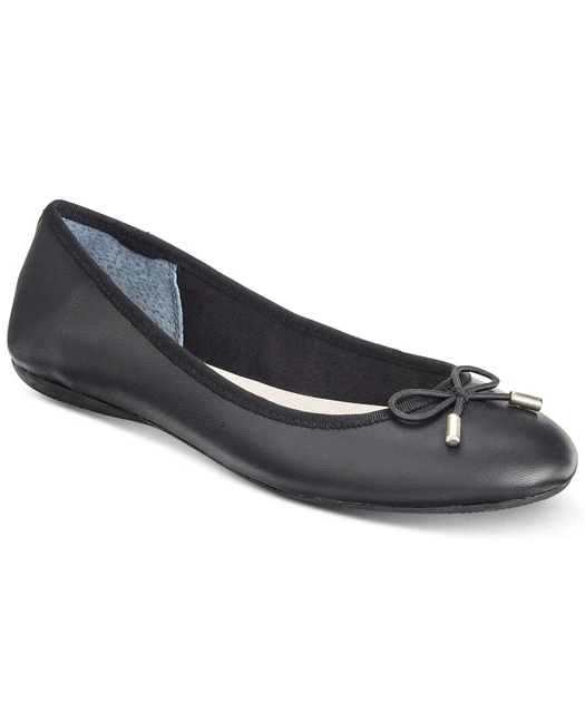 Alfani Womens Step N Flex Aleaa Ballet Flats, BLACK, Size 5.0