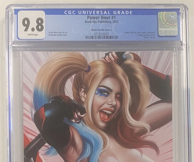 2023 Black Ops | Harley Quinn #1 Rocha Virgin Cover C | CGC 9.8