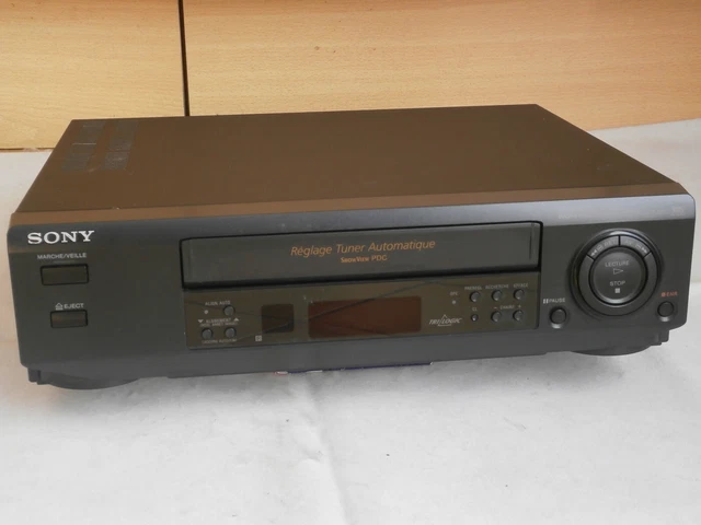 Sony E1000B Magnétoscope + Enregistreur VHS - Back Market Sony E1000B Magnétoscope + Enregistreur VHS - Back Market