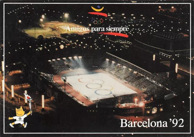 1992 Olympic Games Barcelona, original postcard.