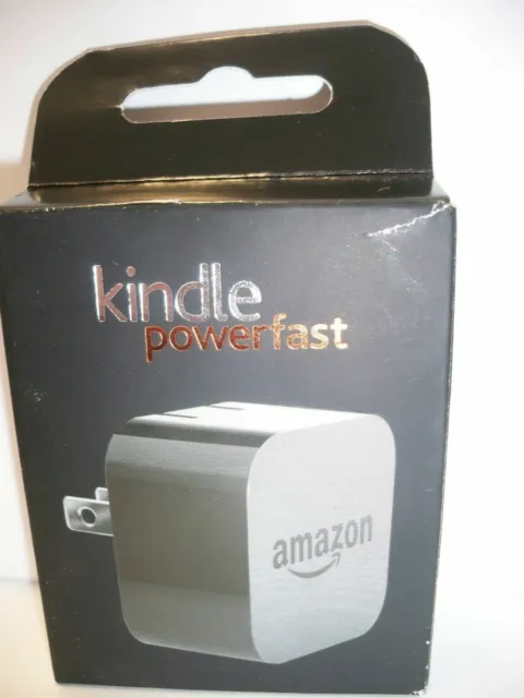 Kindle PowerFast  9W Adapter with folding prongs,  UPC #814916017188 3