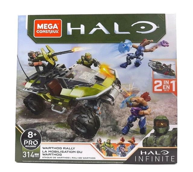 MEGA CONSTRUX HALO Infinite Warthog Rally Set Rare Master Chief £34.99