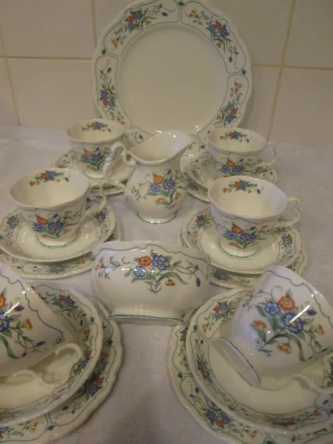 Royal Albert - Hamlyn - tea/coffee set 21 piece set