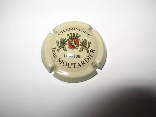 1 capsule de champagne Moutardier Jean N°1 crème