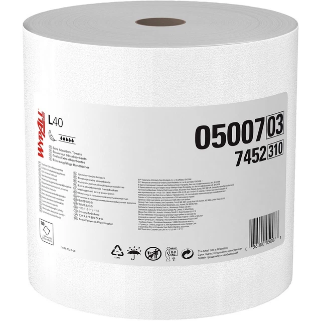 Wypall  Cleaning Towel 05007 Wypall Kimberly-Clark 05007 036000050073