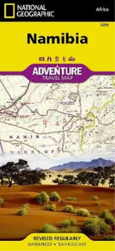 National Geographic Maps - Adventure Namibia (Map)