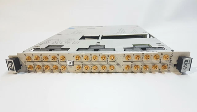 Hewlett Packard E1472A VXI HP bus 50 Ohm RF Multiplexer 75000 Series C