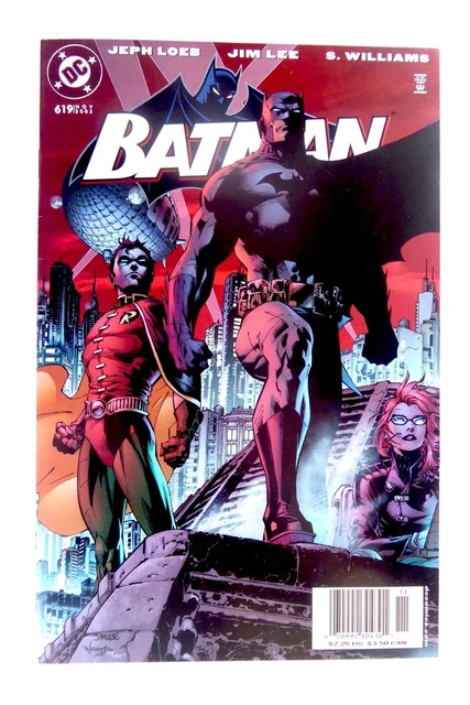 DC BATMAN (2003) #619 NEWSSTAND JIM LEE HUSH VF/NM (9.0) Ships FREE!