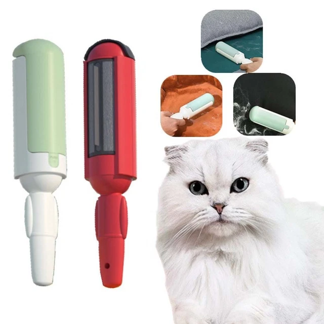 Pet Hair Remover Sofa Clothes Lint Cleaning Brush Reusable Dog Cat Fur Roller UK