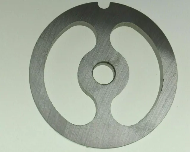 Sausage Stuffer meat grinder plate for Enterprise size #22  3 3/16" diameter
