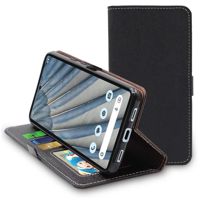 Housse Pour Wiko View - avec Support & Carte Fente Portefeuille