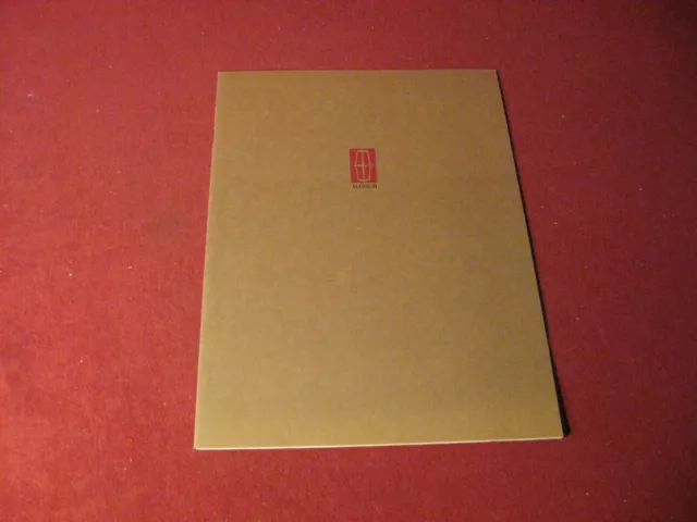 1968 Lincoln Mark III Sales Brochure Catalog Booklet Old Original