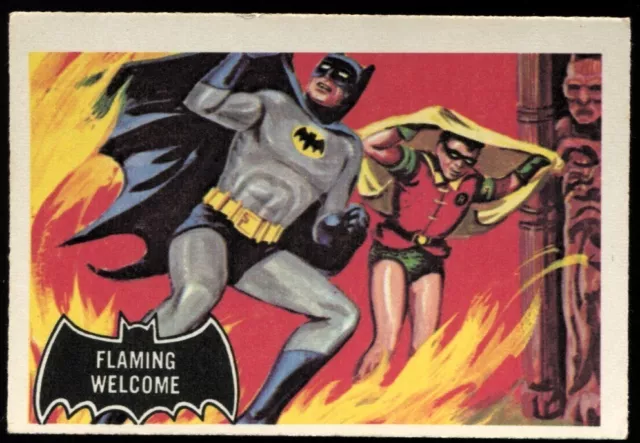 Trade Card, A&BC Chewing Gum, BATMAN Pink Back, Black Bat, 1966, #51