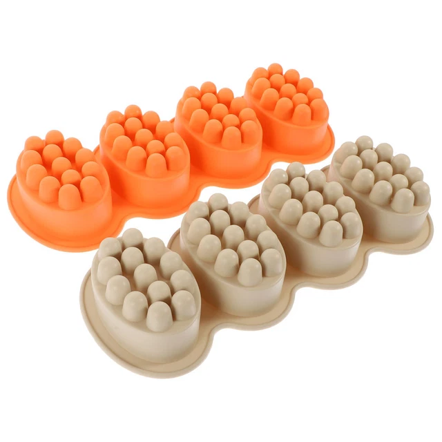 per sapone massaggio in silicone fai- -te 2 pezzi, per