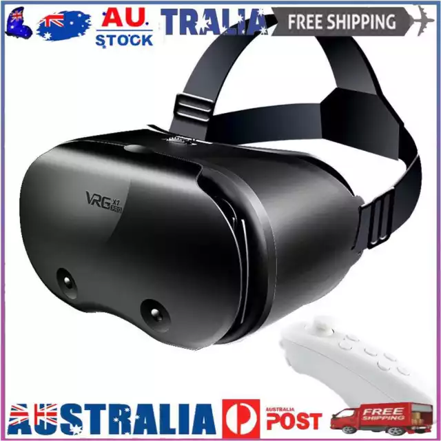 VRG Pro X7 3D VR Headset Smart Virtual Reality Glasses for 5-7 inch Smart Phone