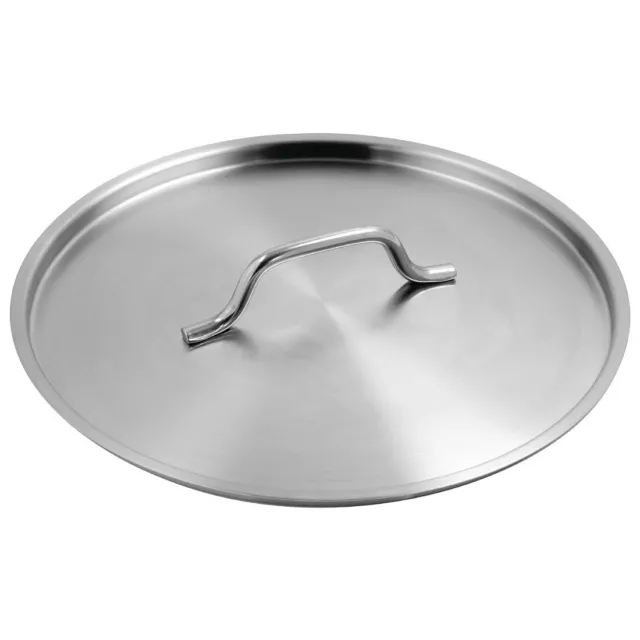 Vogue Stainless Steel Saucepan Lid 400Mm T148