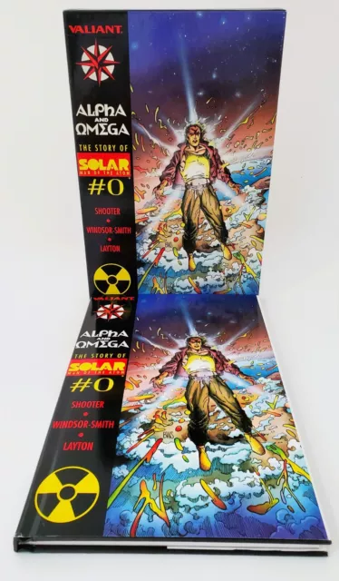 Solar Man Of The Atom: #0 Alpha and Omega - Slipcase, Hardcover includes poster