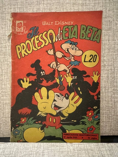 WALT DISNEY DISNEY ITALIANI il processo di eta beta fumetto EUR 23,90 ...