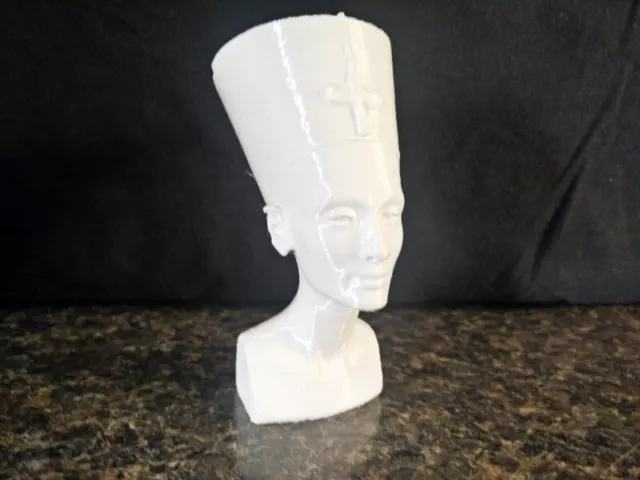 Nefertiti Ancient Egypt 3D Printed Bust Statue Sculpture - Choice of Color