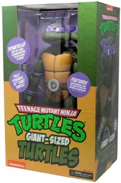 Figurine Neca TMNT Tortues Ninja Cartoon 1/4 Leonardo Giant Size