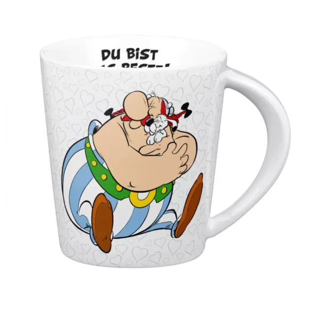 Tasse Becher Asterix Du Bist Das Beste Aus Porzellan 380 Ml Von Könitz Neu