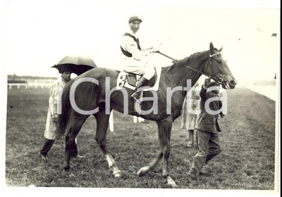 1933 MILANO Ippica ADIGE rientra al peso Gran premio AMBROSIANO a SAN SIRO *Foto 