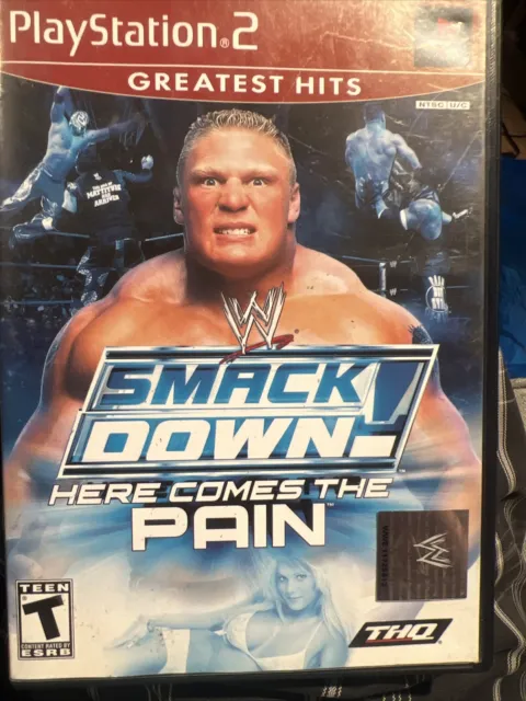 2003: PS2 SMACKDOWN Greatest Hits Here Comes The Pain / Playstation 2 Complete