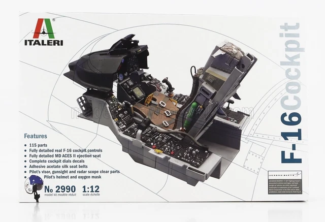 LOCKHEED MARTIN - Cockpit F-16 Military Airplane 1978 - / EUR 40,57 ...