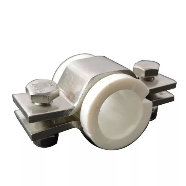 Sliver Fixed Hexagonal Pipe PVC Pipe Bracket Clamp  for Tube