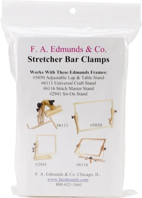 Edmunds Clamp Converts Stitch Stands to Frames for Stretcher Bars