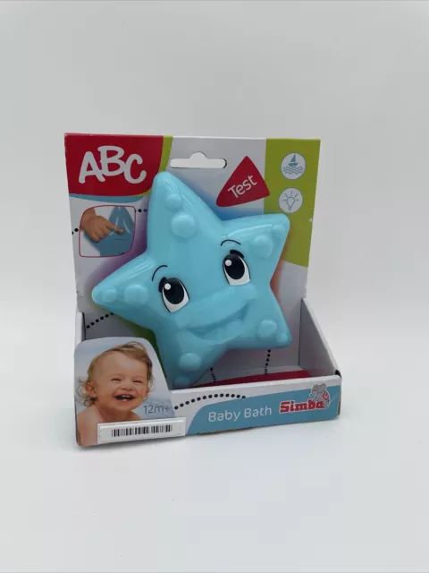 Badespielzeug Seestern Badelicht ABC Beleuchtung Simba Kinder Baby Spielzeug