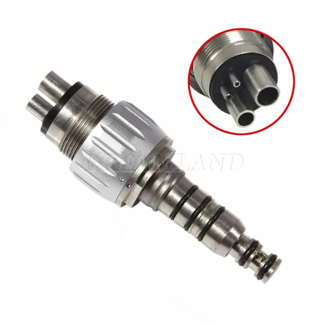 YB-4K Dental Handpiece Coupler Quick Coupling 4 Hole Connector