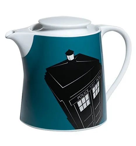 Doctor Who Teapot Tardis Design NEW