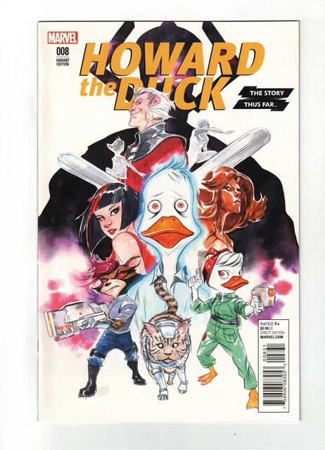 Howard the Duck #8 NM- Dustin Nguyen Story Thus Far Variant Marvel 2016