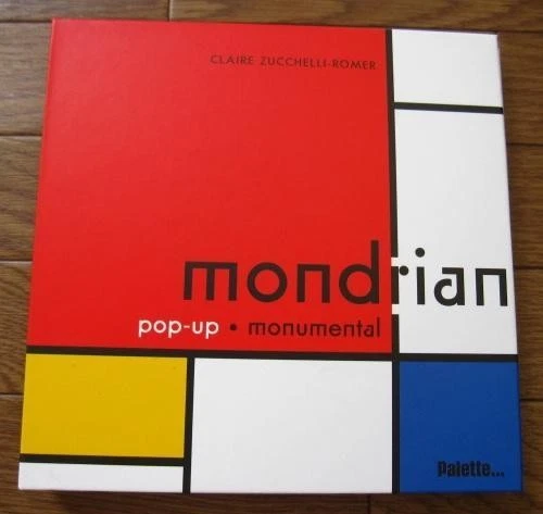 MONDRIAN POPUP BOOK Piet Mondrian Art From Japan $290.55